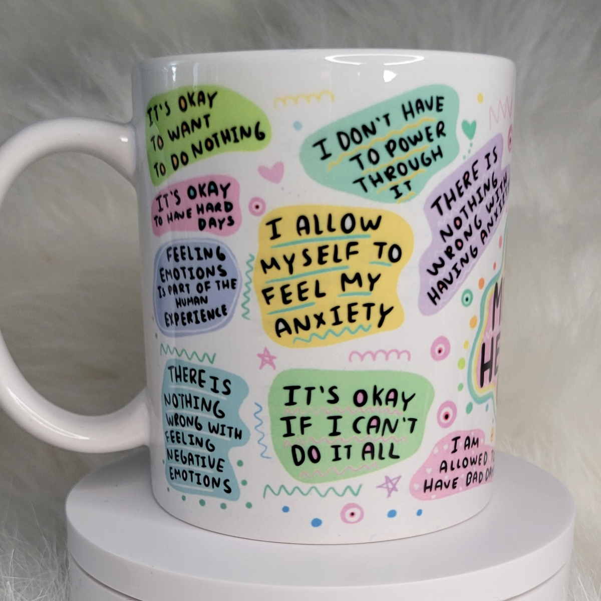 My Mental Health Cup – Hooks and Unicorns