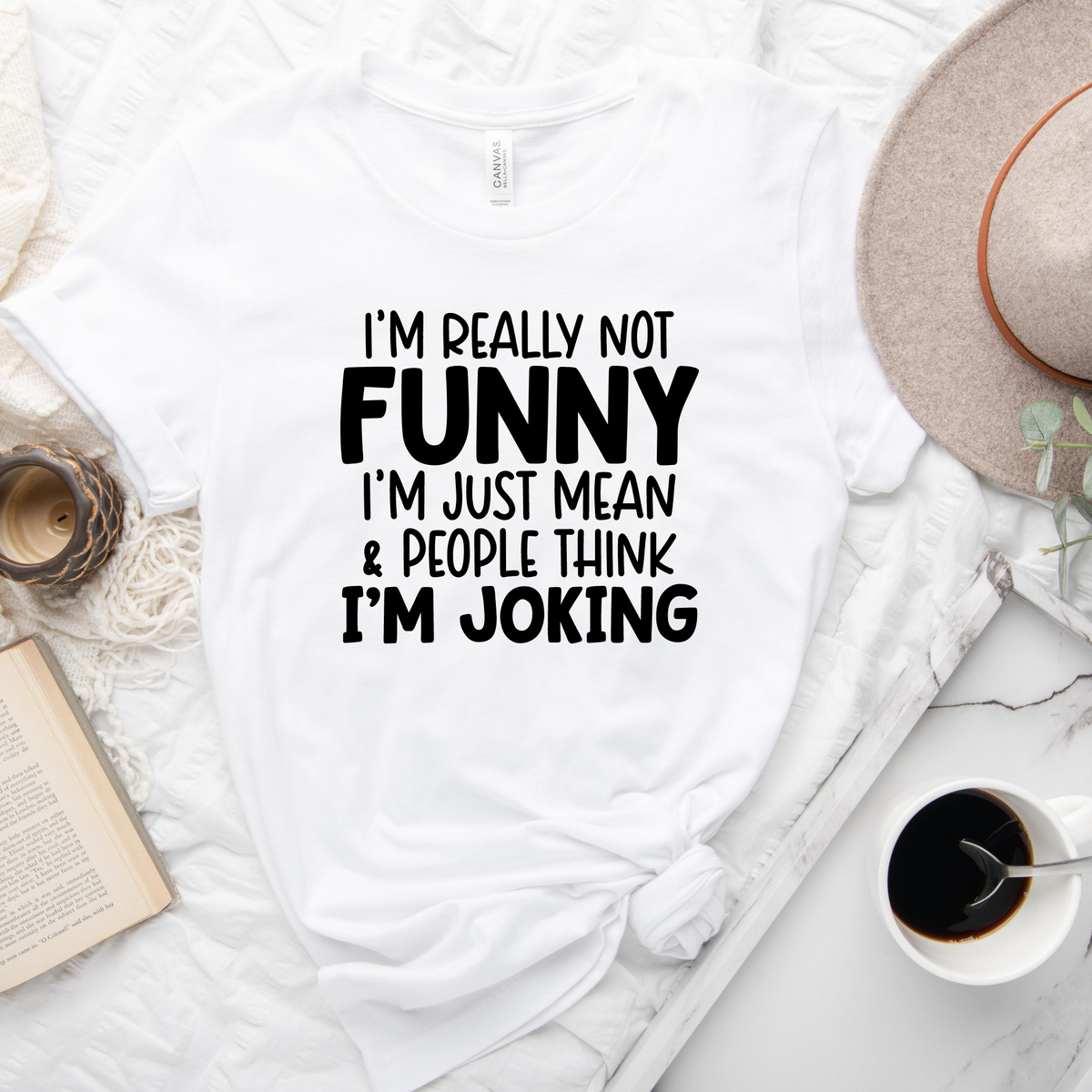 Funny Sarcastic T-Shirt For Women – “I Must Warn You My Inner Child Is A Mean Little…” Tee - View #10
