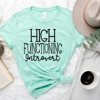 High Functioning Introvert T-Shirt