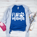 Fur Mama Paw Print T-shirt