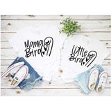 Mama Bird Shirt And Little Bird Mommy And Me T-Shirt Set